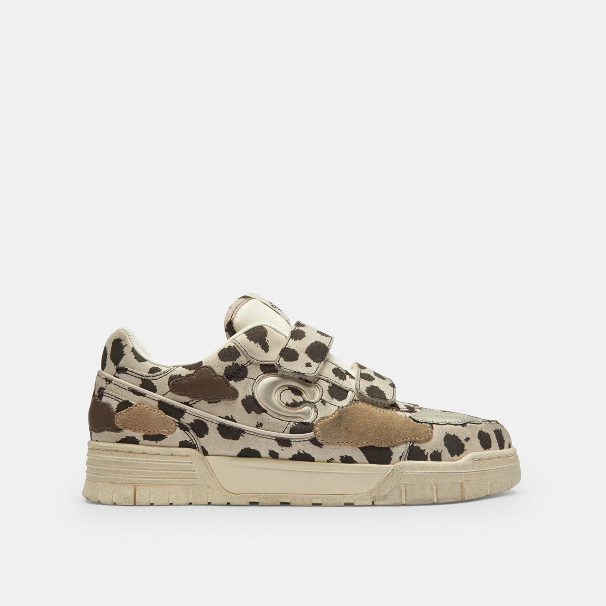 Coach Double Strap Soho Sneaker With Clouds - Dalmation Multi (Women's)