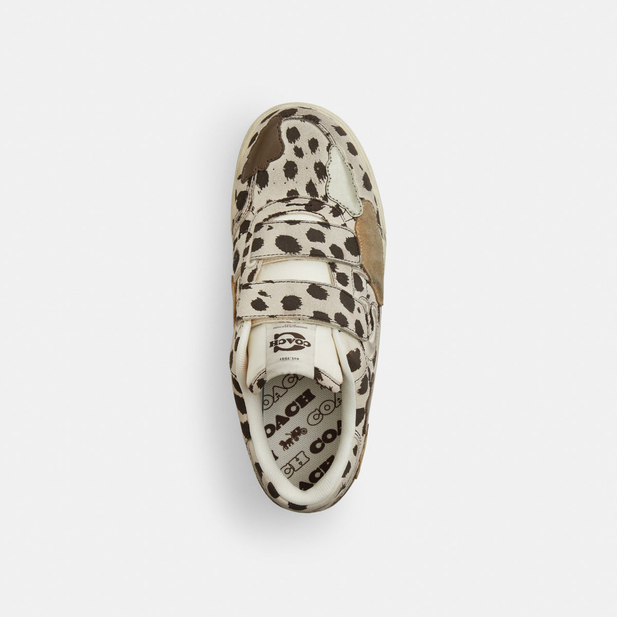 Coach Double Strap Soho Sneaker With Clouds - Dalmation Multi (Women's)