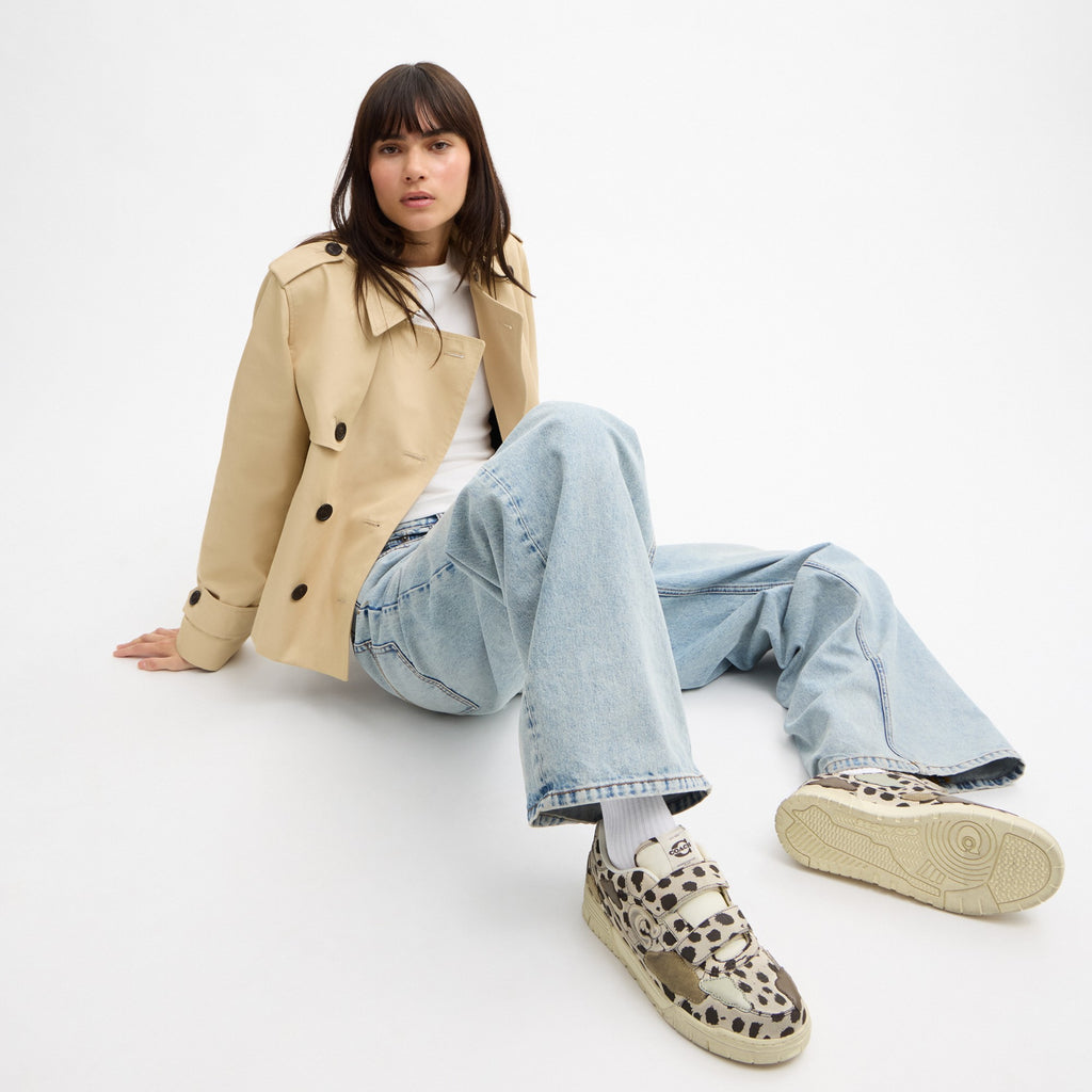 Coach Double Strap Soho Sneaker With Clouds - Dalmation Multi (Women's)