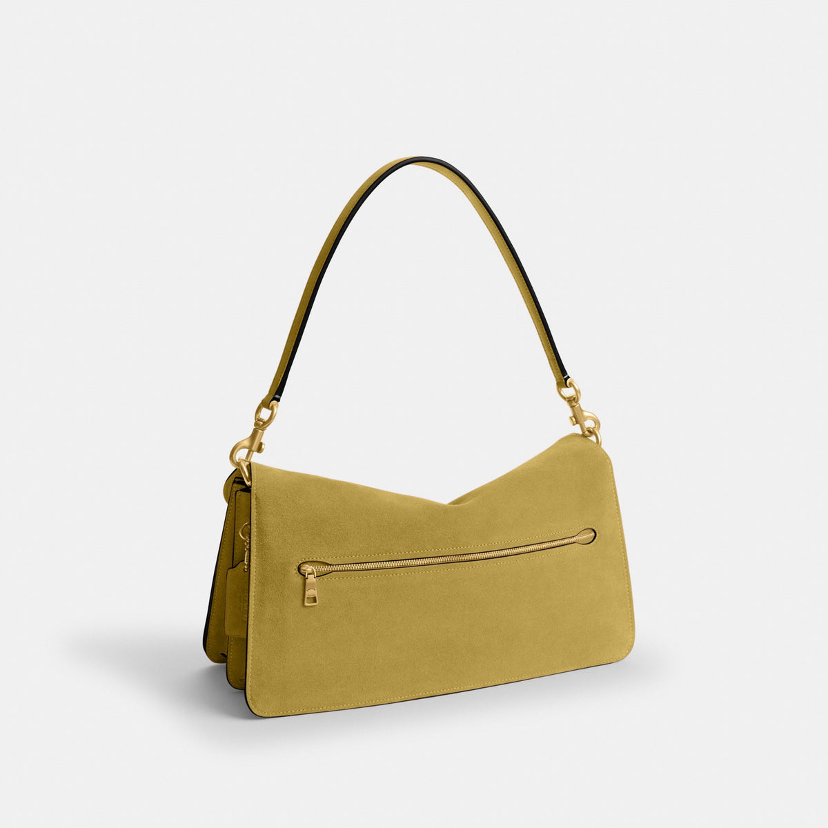 Coach Tabby Shoulder Bag 36 - Brass/Light Citron (Women's)
