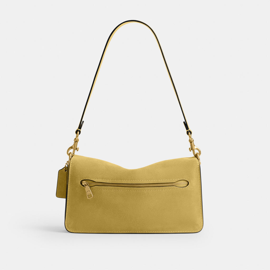 Coach Tabby Shoulder Bag 26 - Brass/Light Citron (Women's)