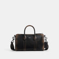 Coach Compass Bag 25 In Loved Leather - Black/Light Tan