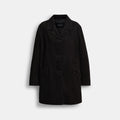 Coach Suede Jacket - Black