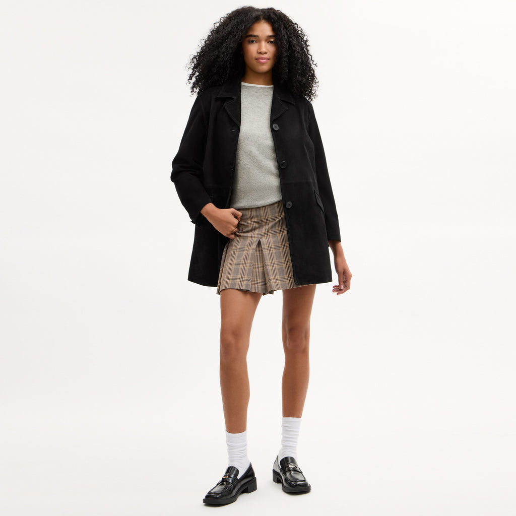 Coach Suede Jacket - Black (3)