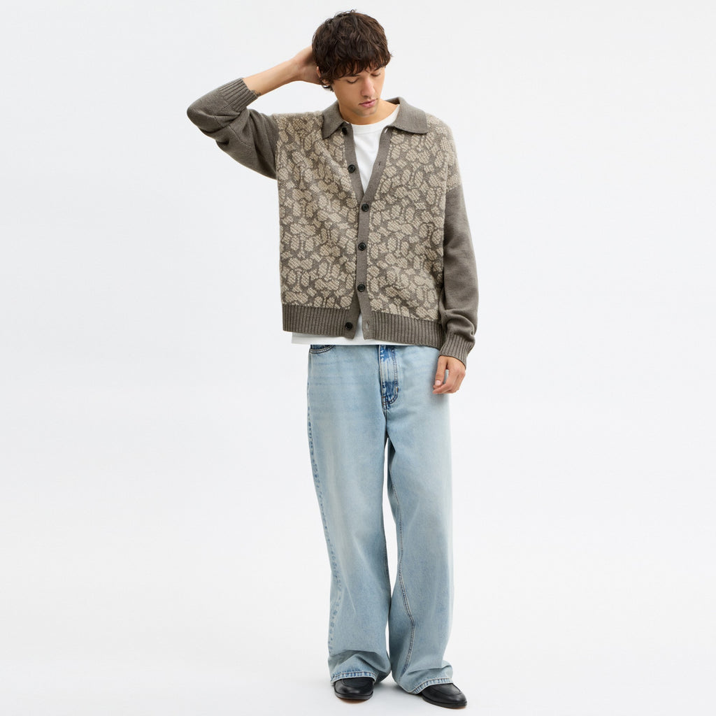 Coach Signature Cardigan - Grey (Men's)