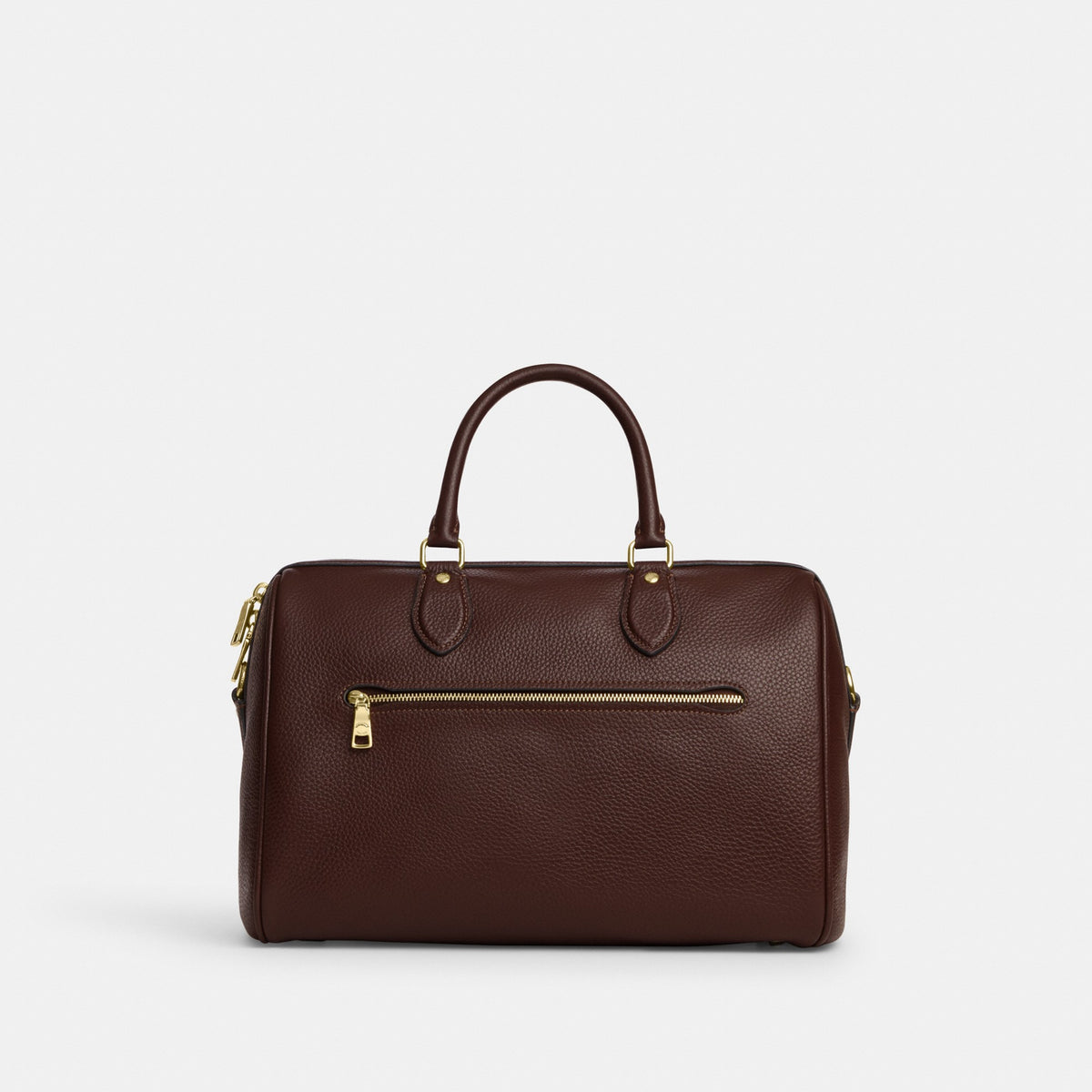 Coach Rowan Large Satchel Bag - Gold/Maple (Women's)