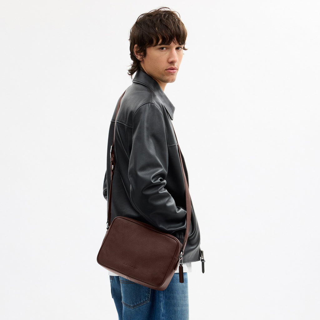 Coach Colton Crossbody Bag 25 - Silver/Maple
