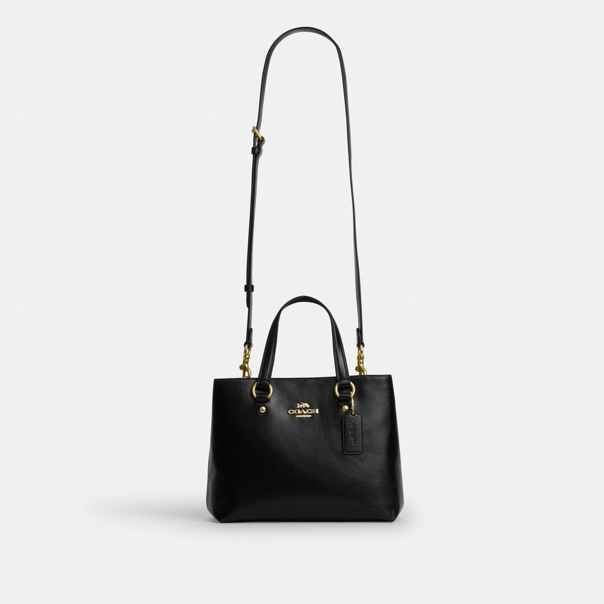 Coach Station Carryall Bag - Gold/Black (Women's)