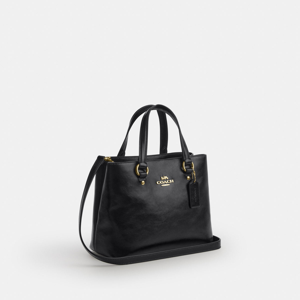 Coach Station Carryall Bag - Gold/Black (Women's)