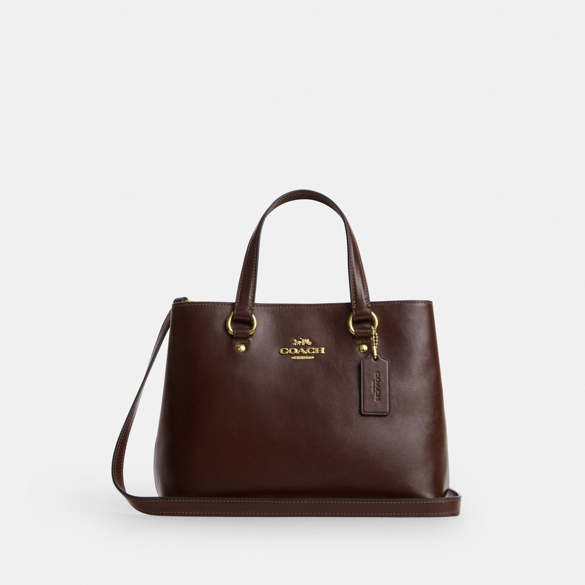 Coach Station Carryall Bag - Gold/Maple (Women's)