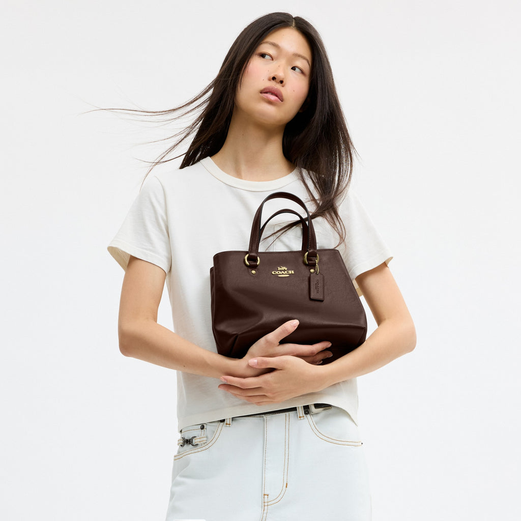 Coach Station Carryall Bag - Gold/Maple (Women's)