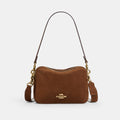 Coach Carey Crossbody Bag - Gold/Warm Brown (Women's)