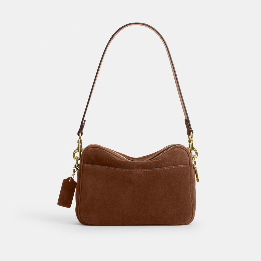 Coach Carey Crossbody Bag - Gold/Warm Brown (Women's)