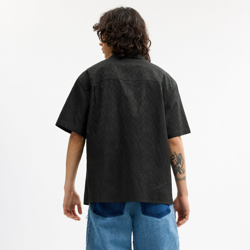 Coach Coach | Brain Dead Signature Camp Shirt - Black (Men's)