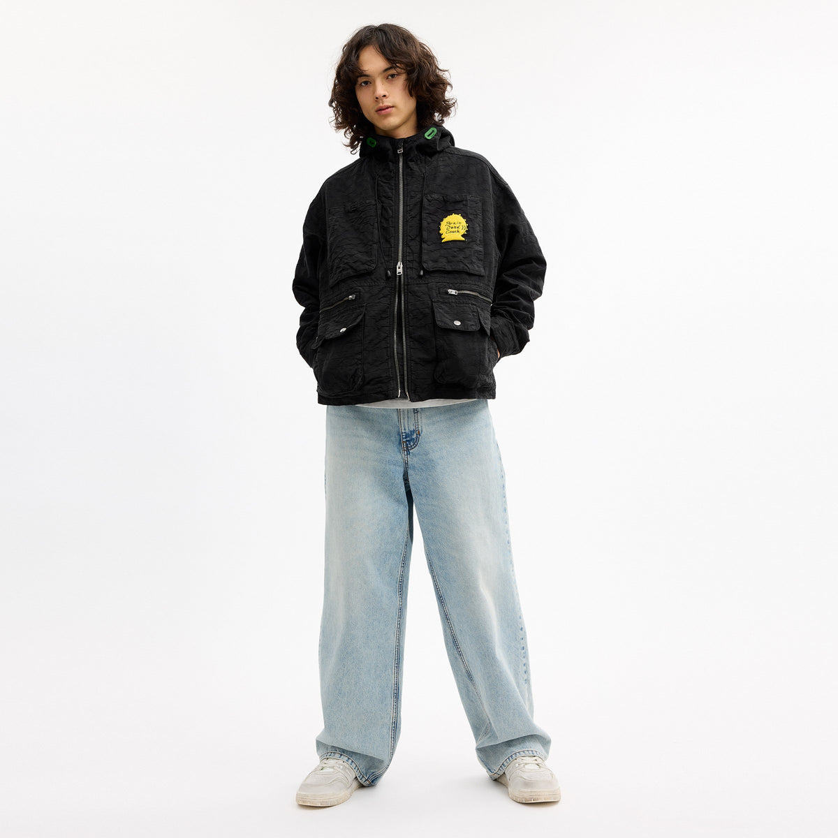 Coach | Brain Dead Chore Jacket With Hood - Black Signature (2)