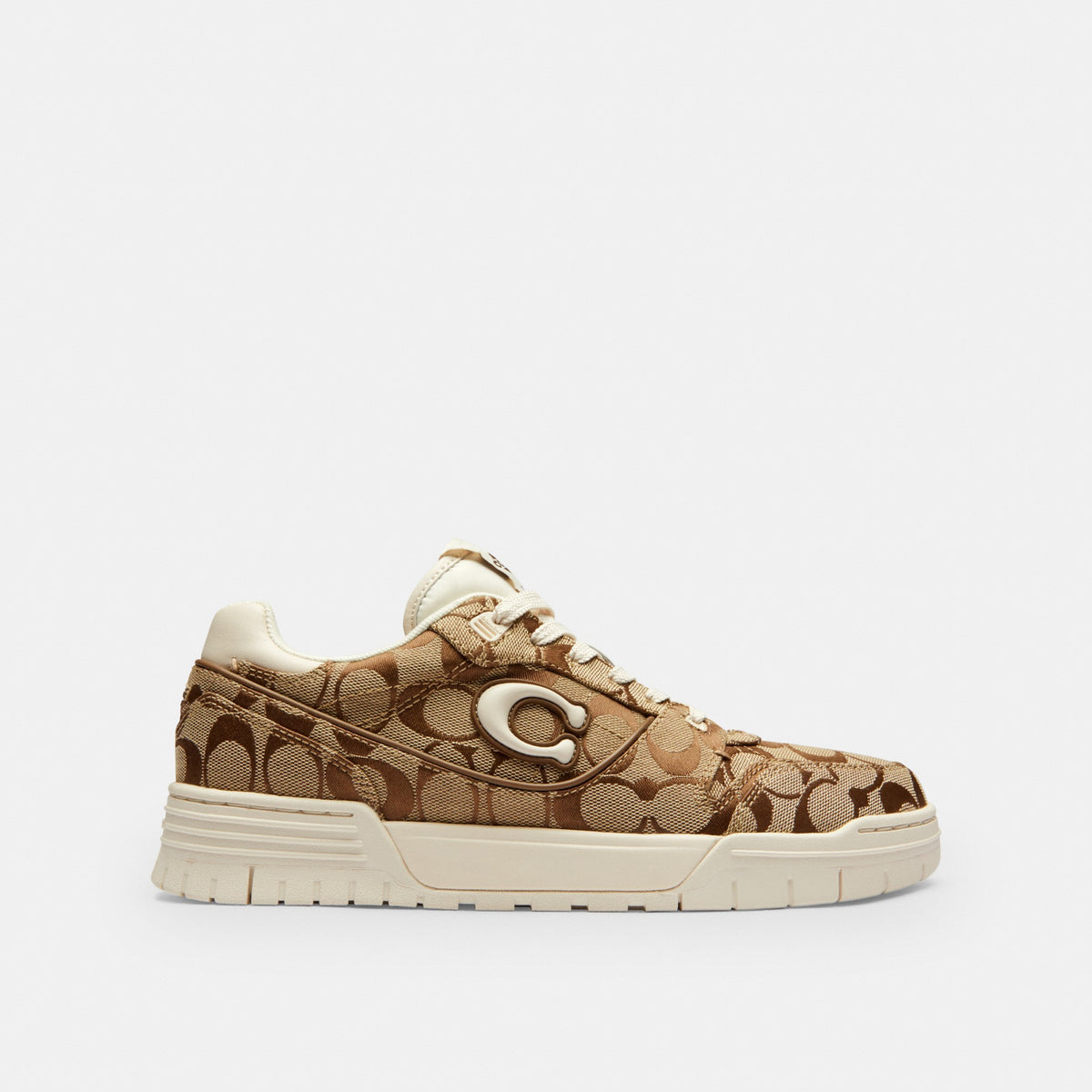 Coach Soho Sneaker In Signature Sateen Jacquard - Chalk Multi (Women's)