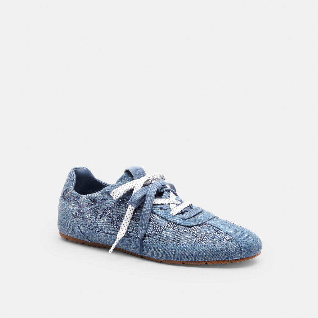 Coach Soft Sneaker In Signature Denim - Denim Blue (Women's)