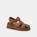 Coach Sculpted C Fisherman Sandal - Coconut