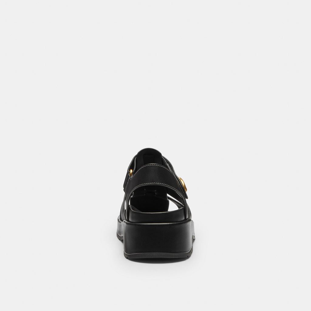 Coach Sculpted C Fisherman Sandal - Black (4)
