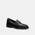 Coach Pointed Toe Loafer - Black
