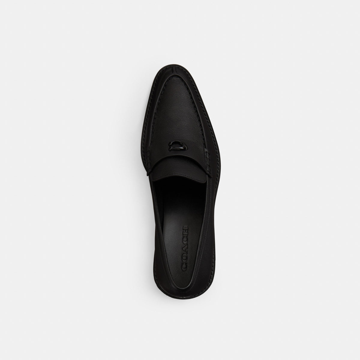 Coach Pointed Toe Loafer - Black (3)