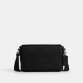 Coach Jack Small Flap Crossbody Bag - Silver/BLACK