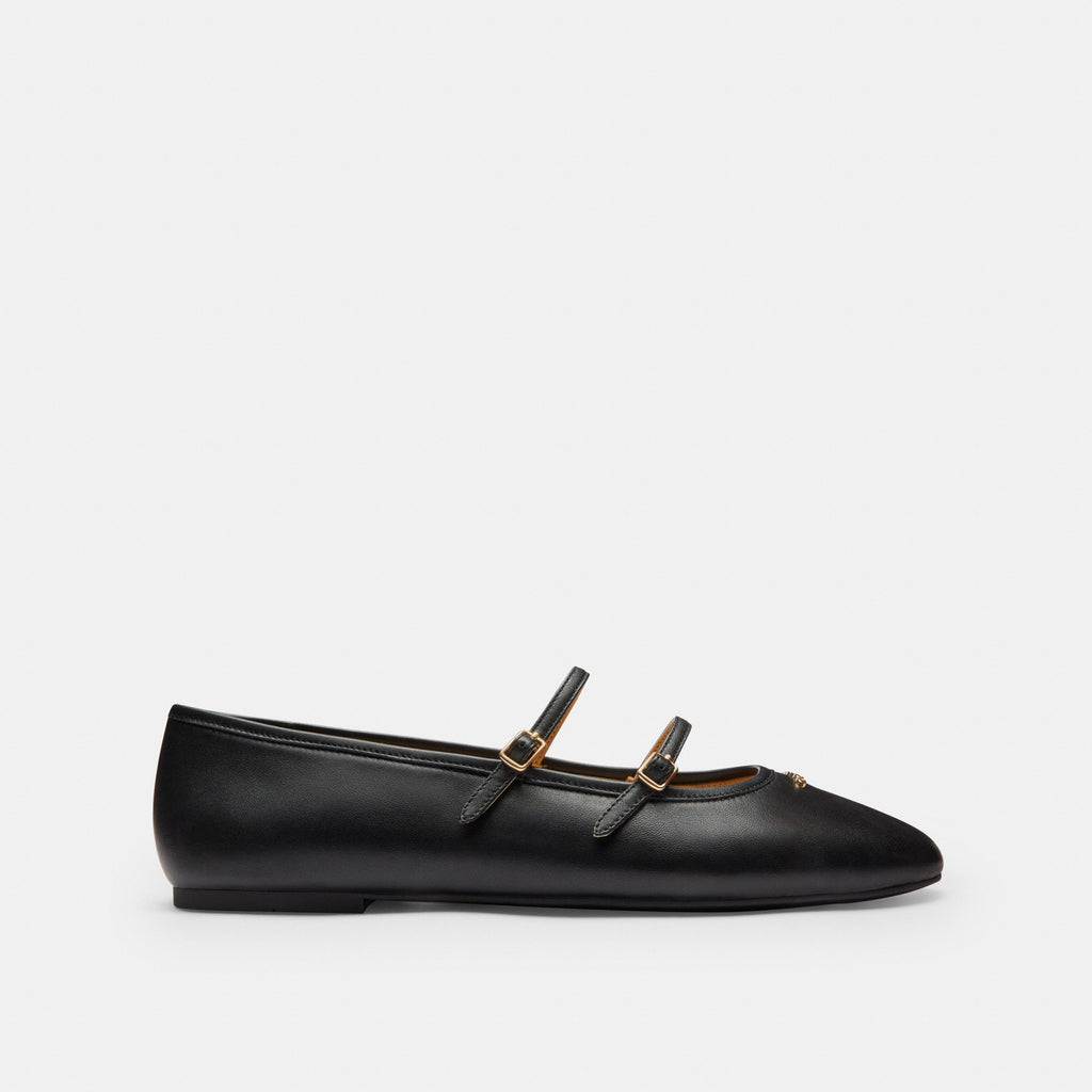 Coach Double Buckle Mary Jane - Black (Women's)