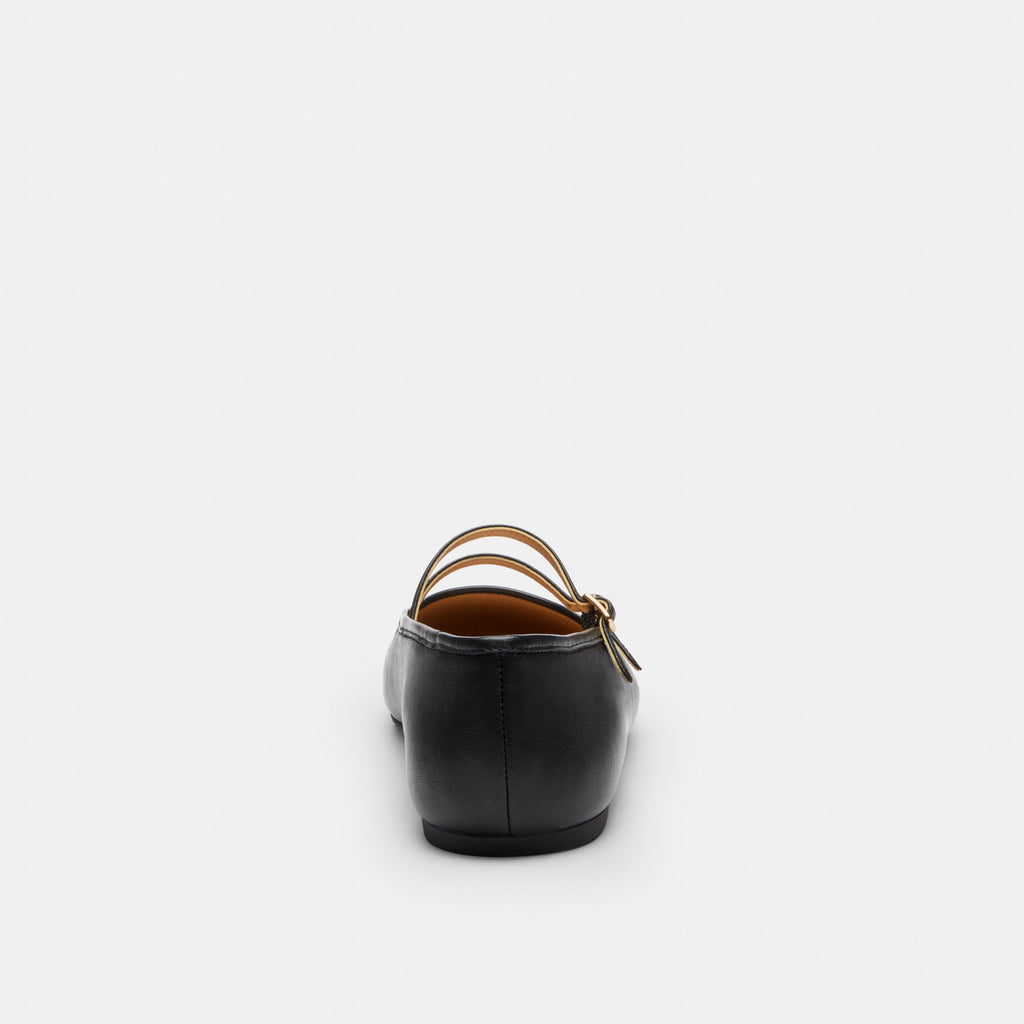 Coach Double Buckle Mary Jane - Black (Women's)