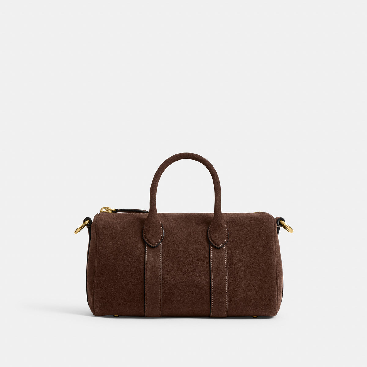Coach Compass Bag 25 - Dark Chocolate Suede (5)