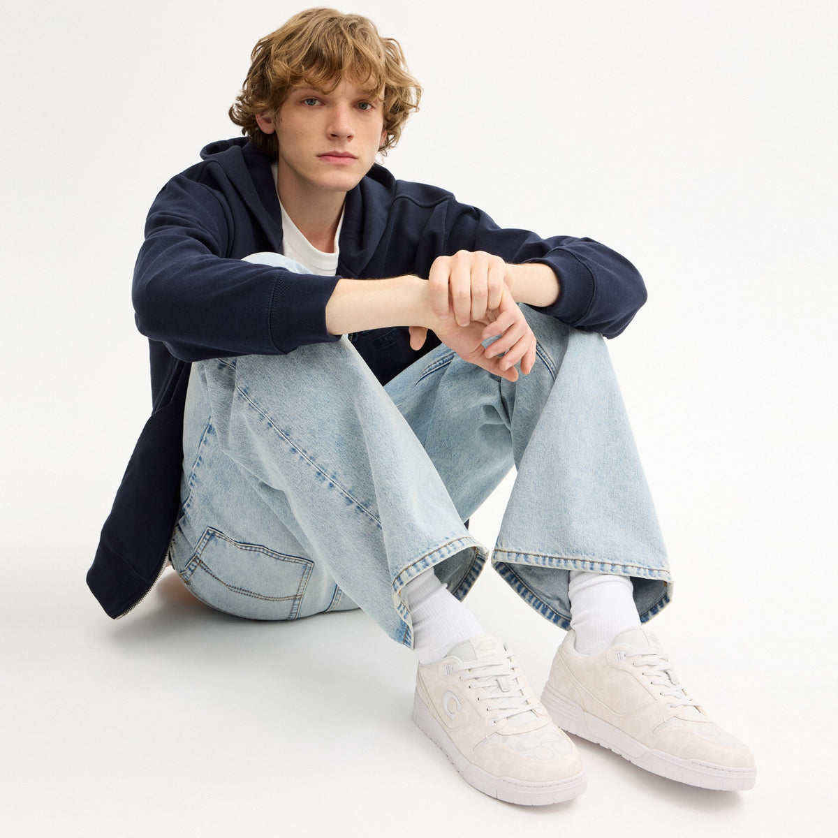 Coach Soho Sneaker In Signature - White (Men's)