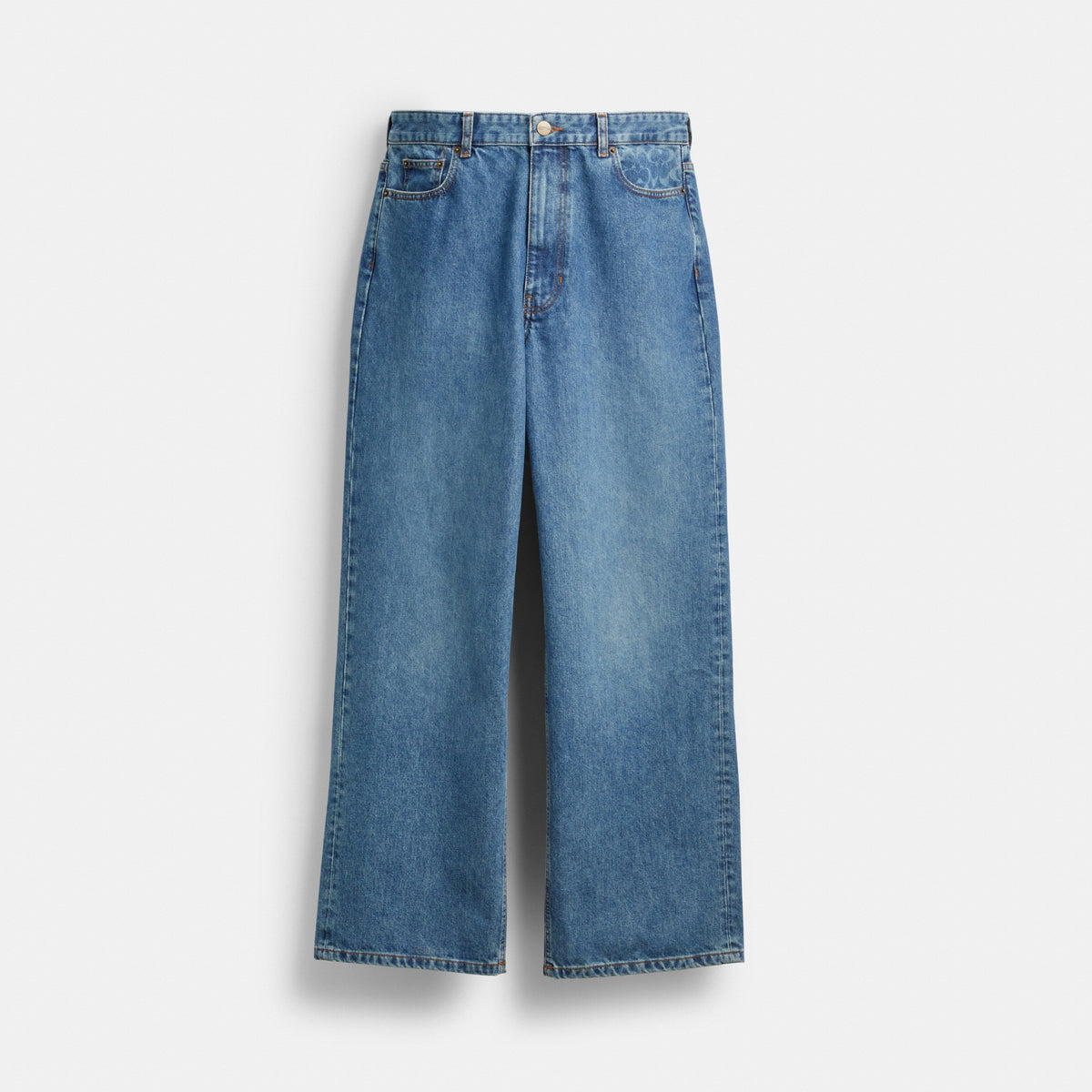 Coach Baggy Denim Jeans - Cold Spring Medium Wash (Men's)