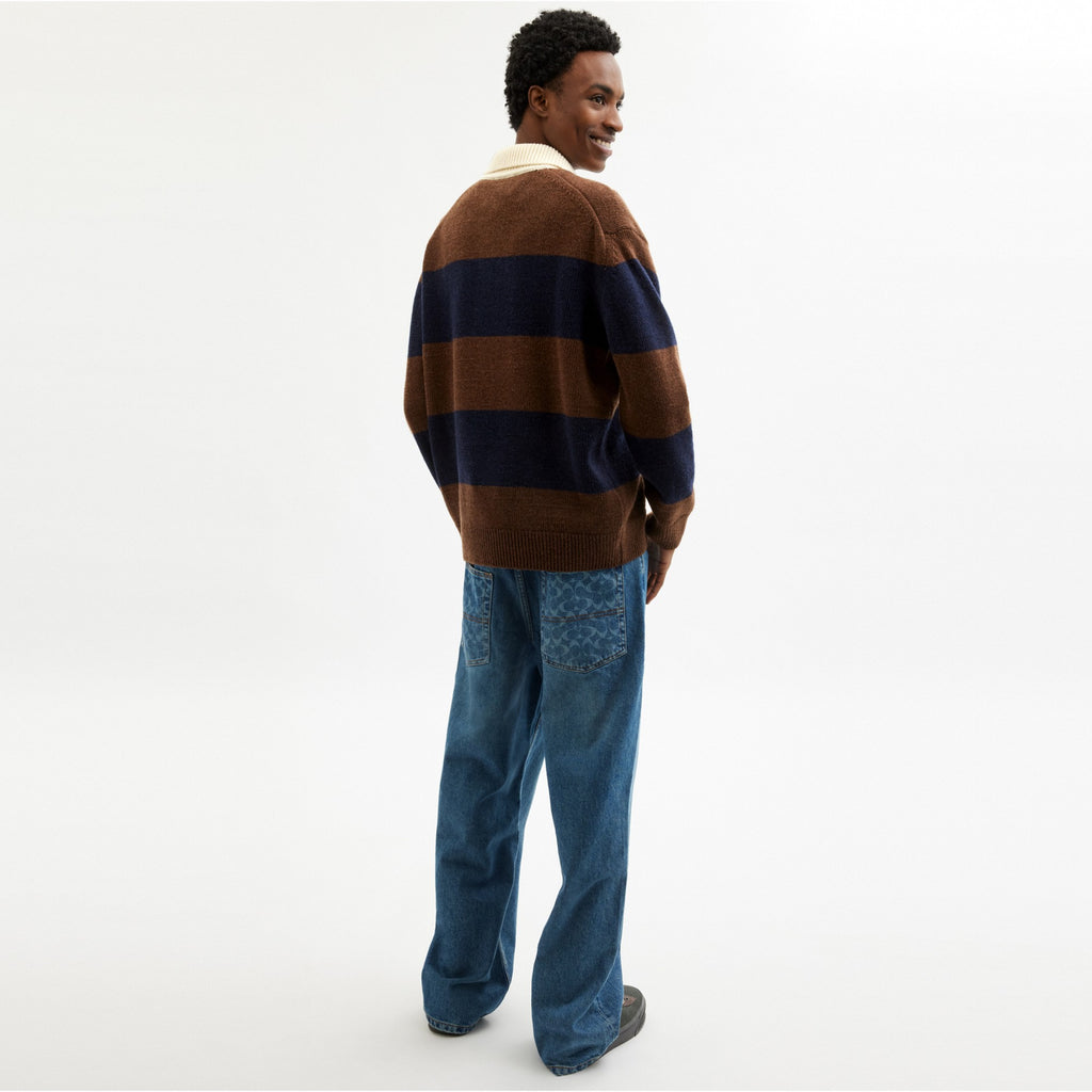 Coach Baggy Denim Jeans - Cold Spring Medium Wash (Men's)