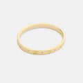 Coach Repeated C Hinged Bangle - Gold