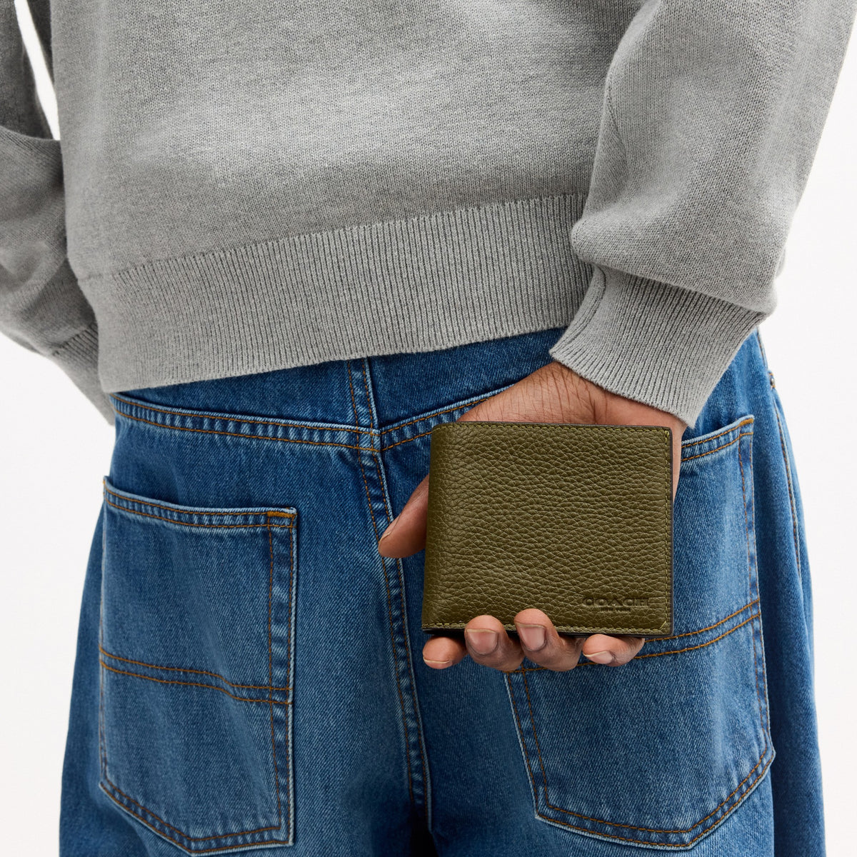 Coach ID Billfold Wallet - Olive (Men's)