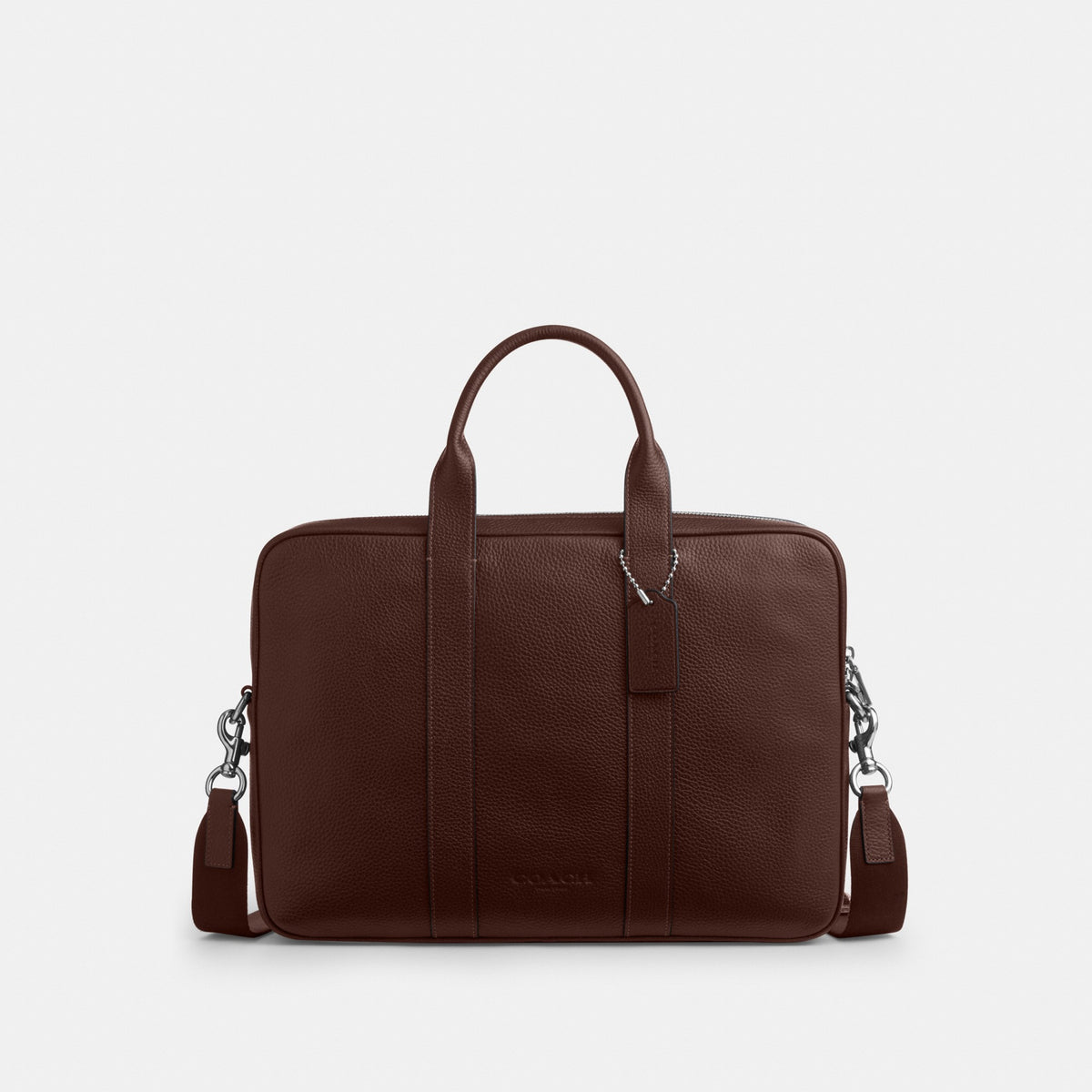 Coach Austin Brief - Silver/Maple