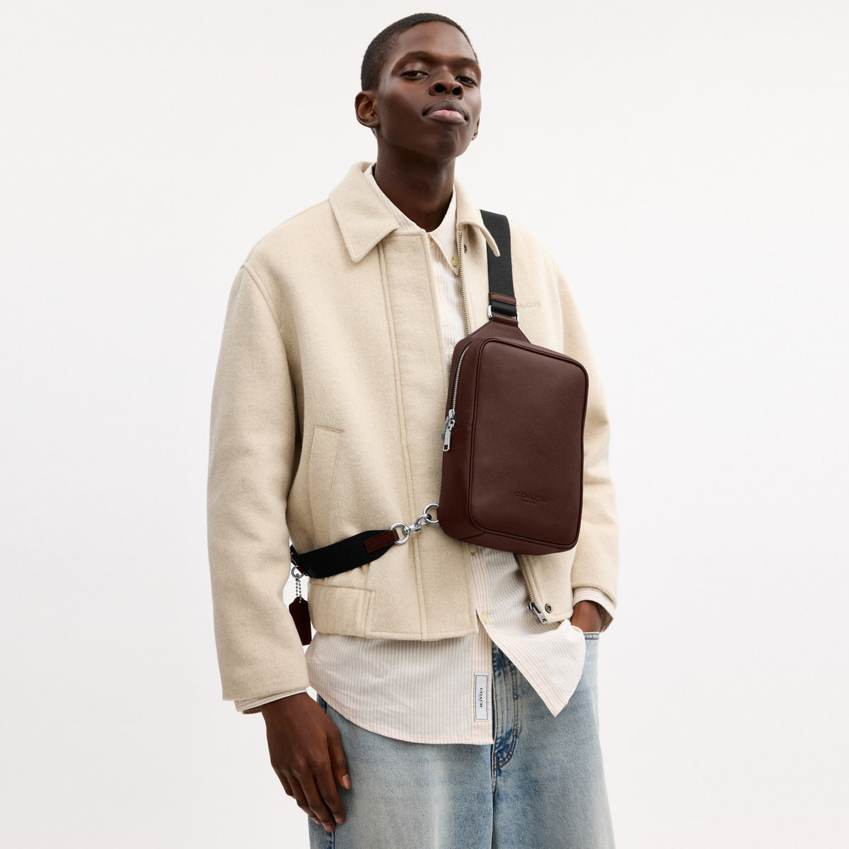 Coach Ray Pack 17 - Silver/Maple