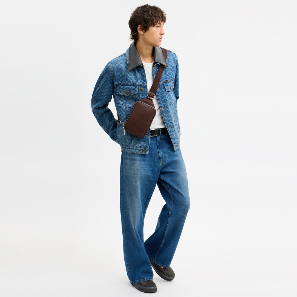 Coach Ray Pack - Silver/Maple
