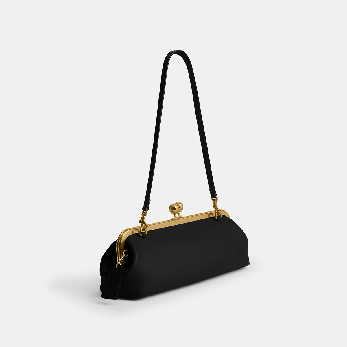 Coach Kisslock Frame Bag 30 - Brass/Black (2)