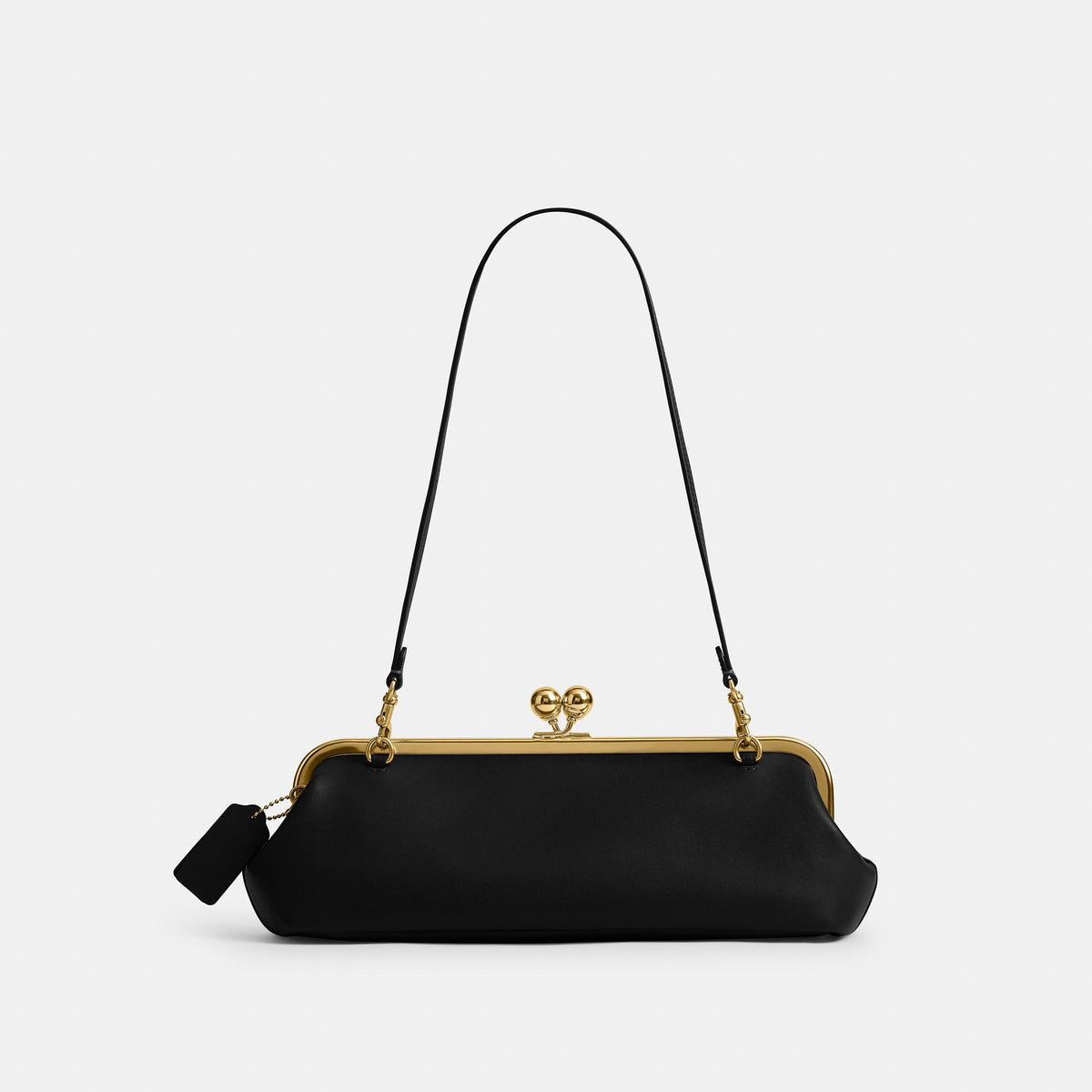 Coach Kisslock Frame Bag 30 - Brass/Black (6)
