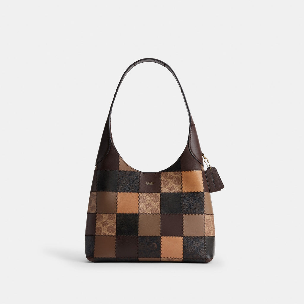 Coach Coachtopia Alter/Ego Brooklyn Shoulder Bag 28 - Tan Sig Multi (Women's)