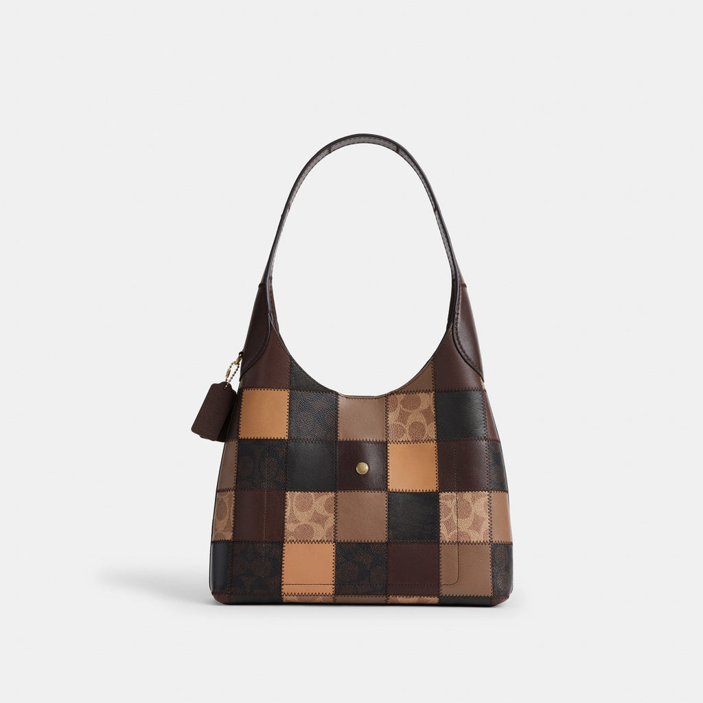 Coach Coachtopia Alter/Ego Brooklyn Shoulder Bag 28 - Tan Sig Multi (Women's)