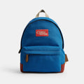 Coach Tyler Backpack - Silver/Blue Multi