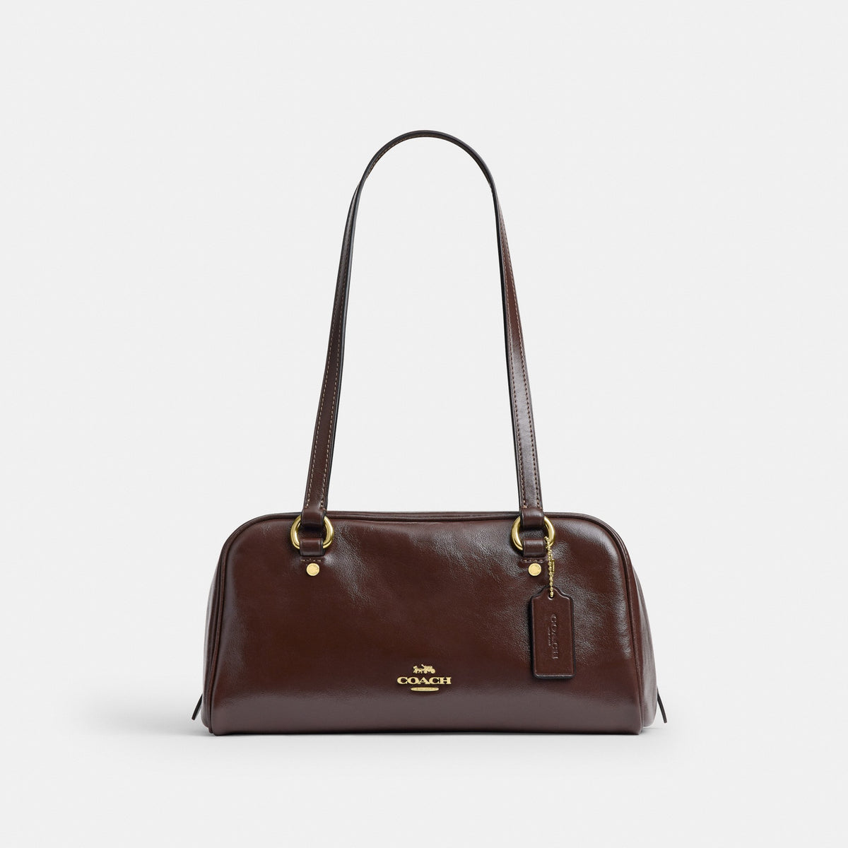 Coach Sydney Shoulder Bag - Gold/Maple (Women's)