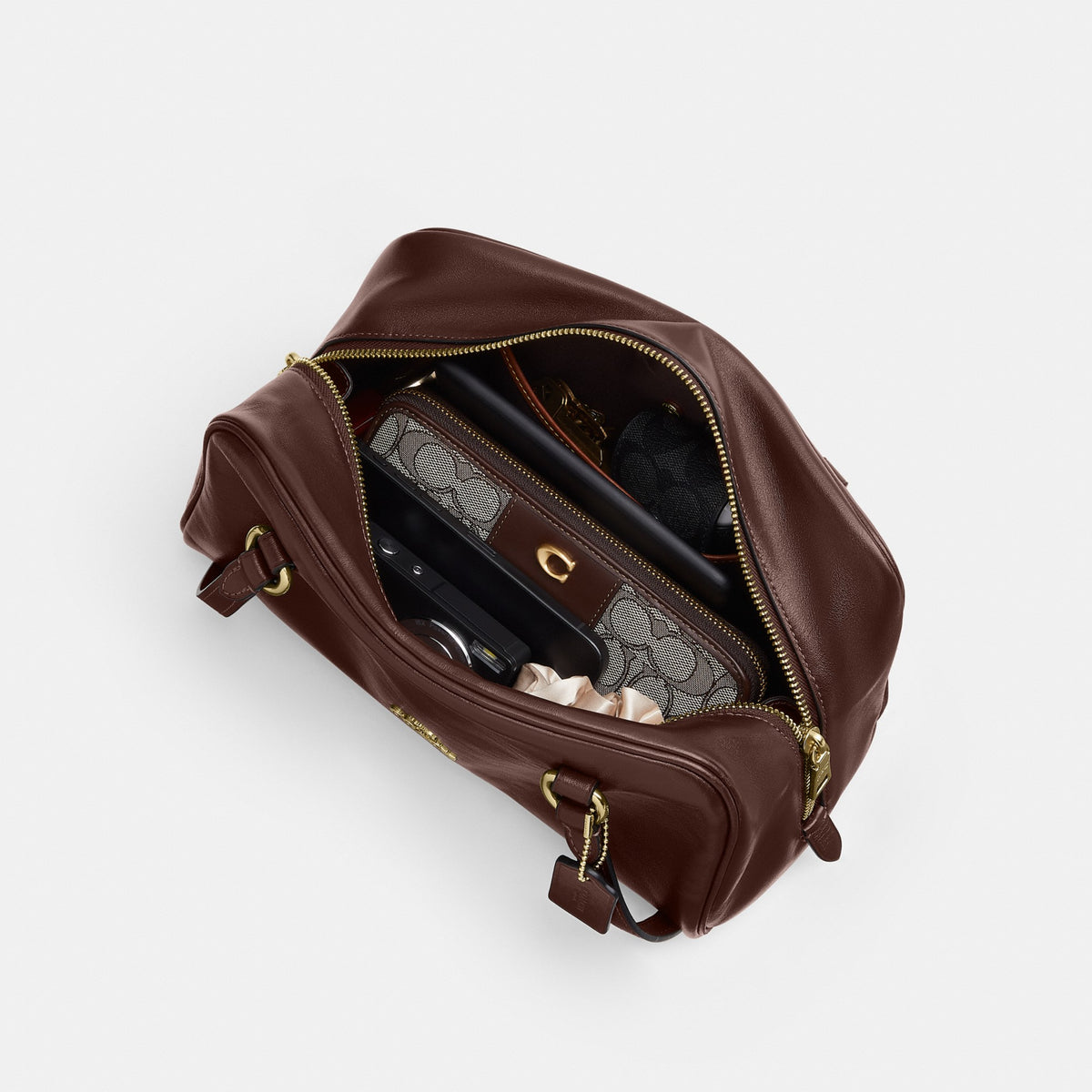 Coach Sydney Shoulder Bag - Gold/Maple (Women's)