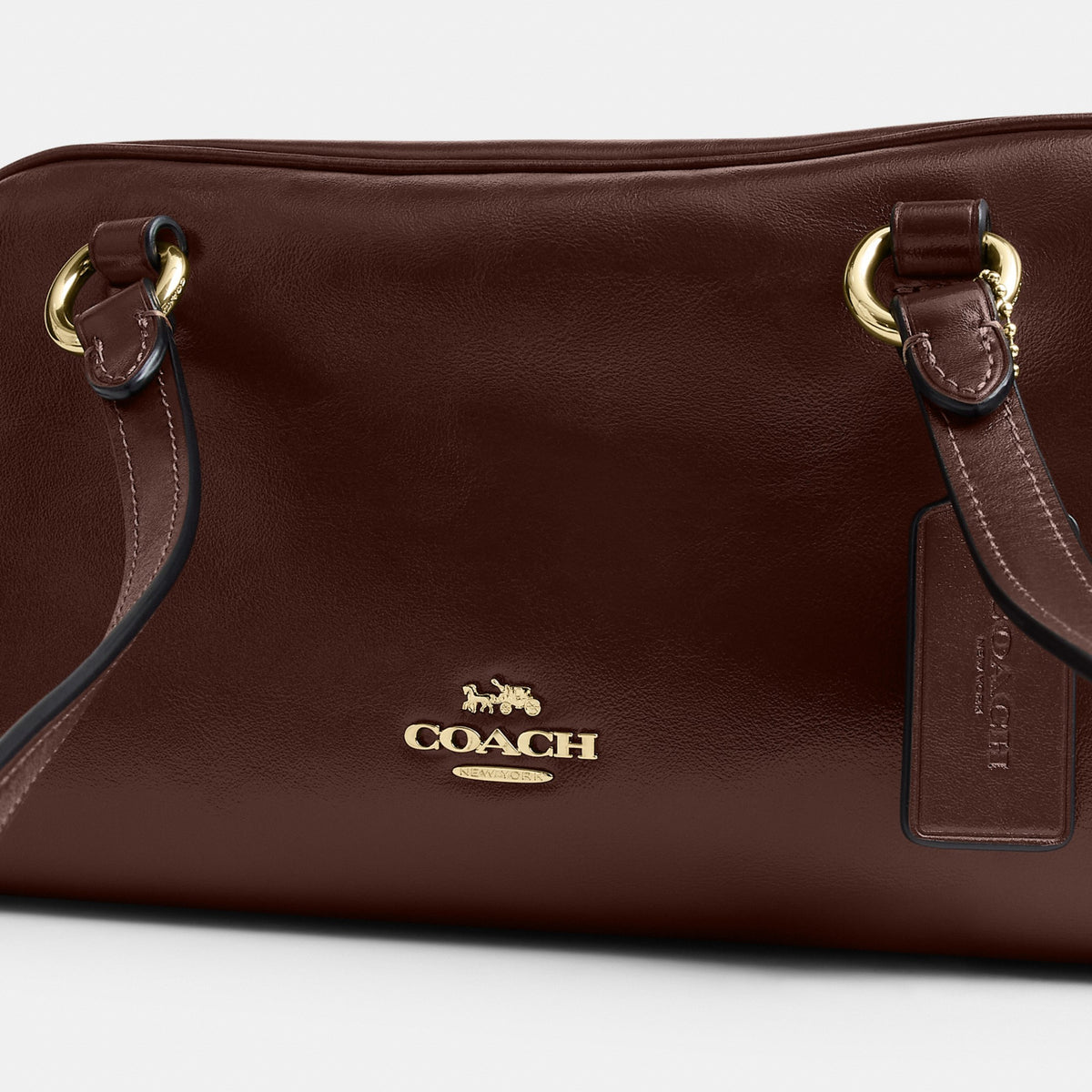 Coach Sydney Shoulder Bag - Gold/Maple (Women's)