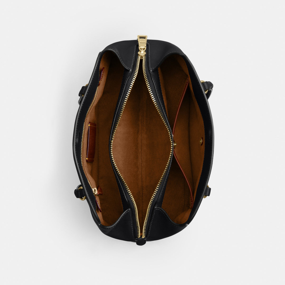 Coach Elise Shoulder Bag - Gold/Black (Women's)