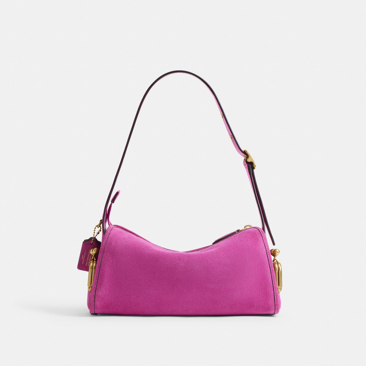 Coach Turnlock Haversack Bag 27 - Brass/Magenta (Women's)