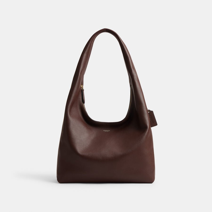 Coach Pillow Brooklyn Shoulder Bag 34 - Brass/Maple (Women's)