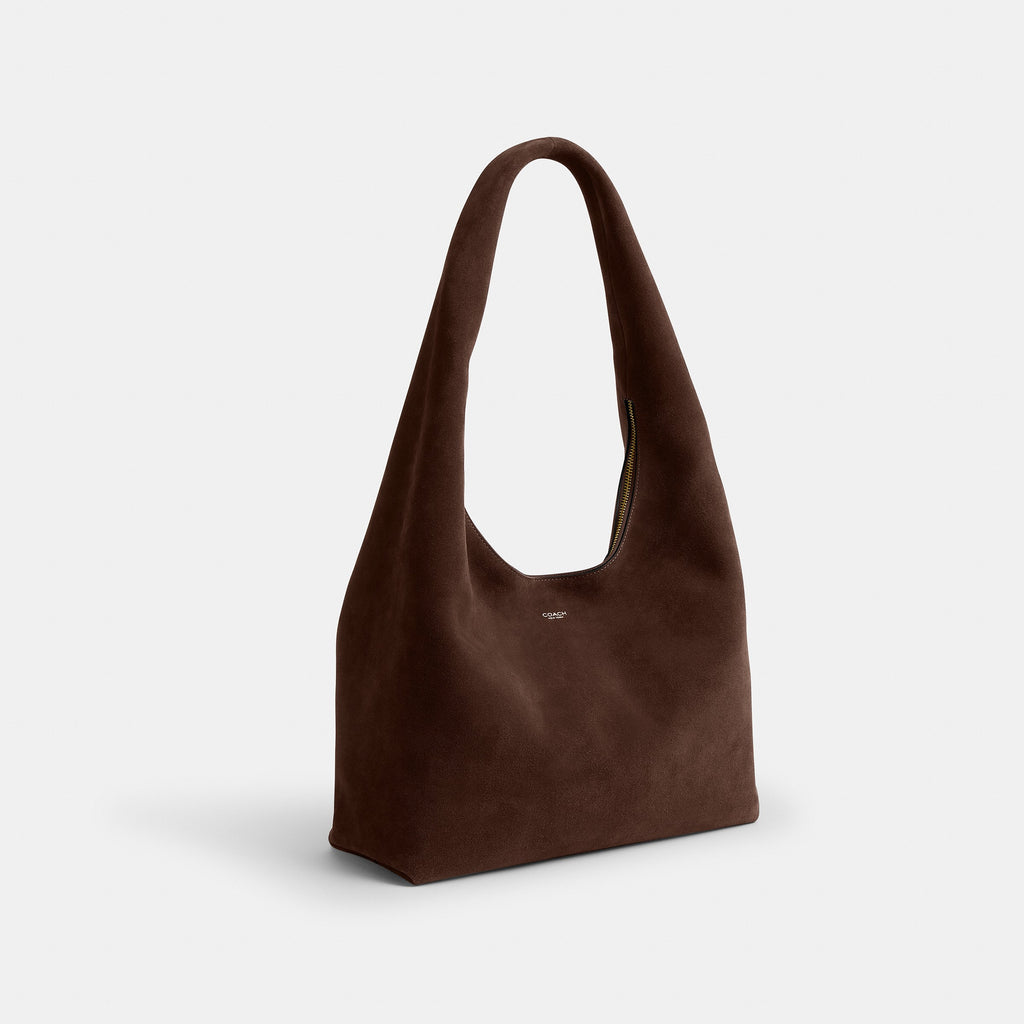Coach Pillow Brooklyn Shoulder Bag 34 - Brass/Dark Chocolate (2)