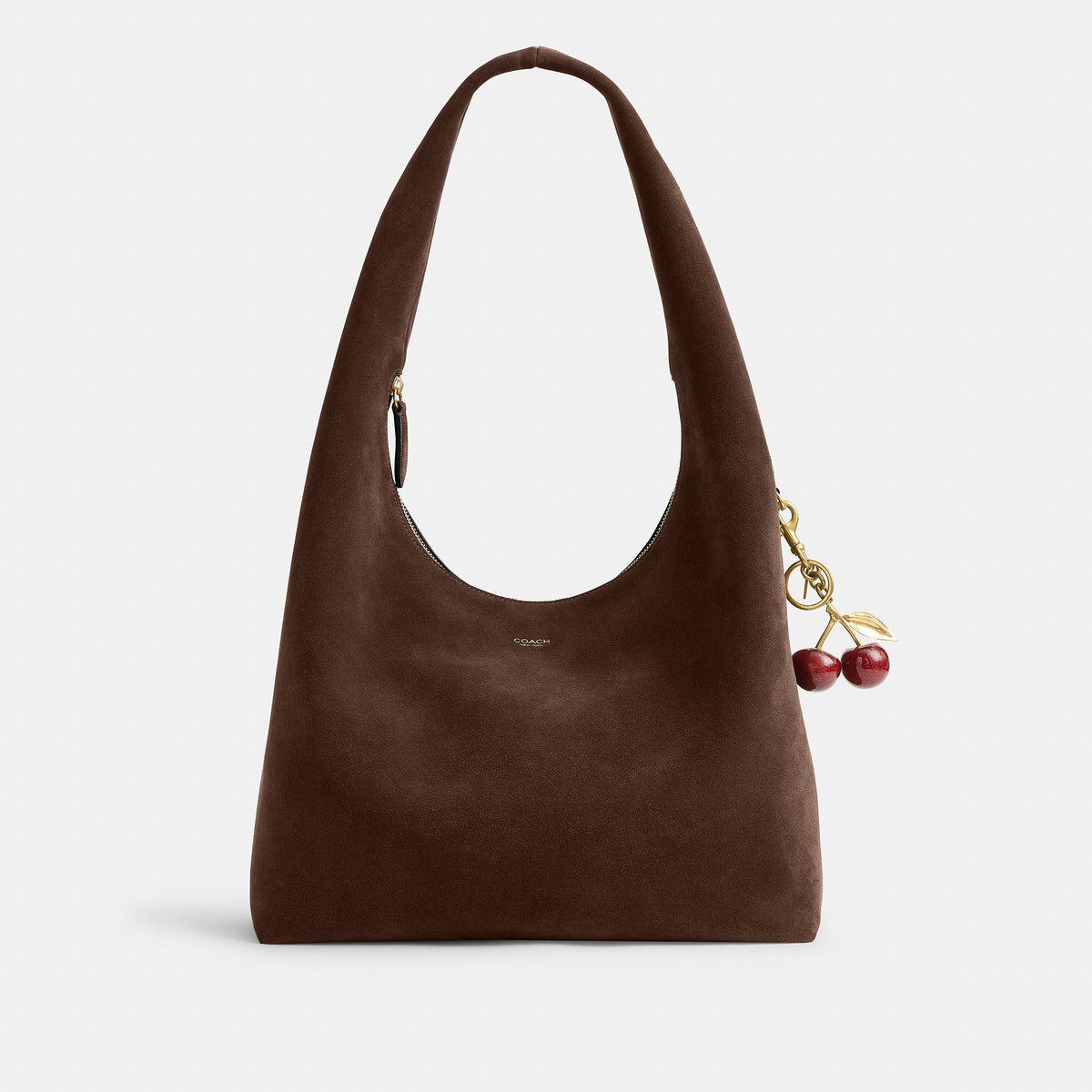 Coach Pillow Brooklyn Shoulder Bag 34 - Brass/Dark Chocolate (8)